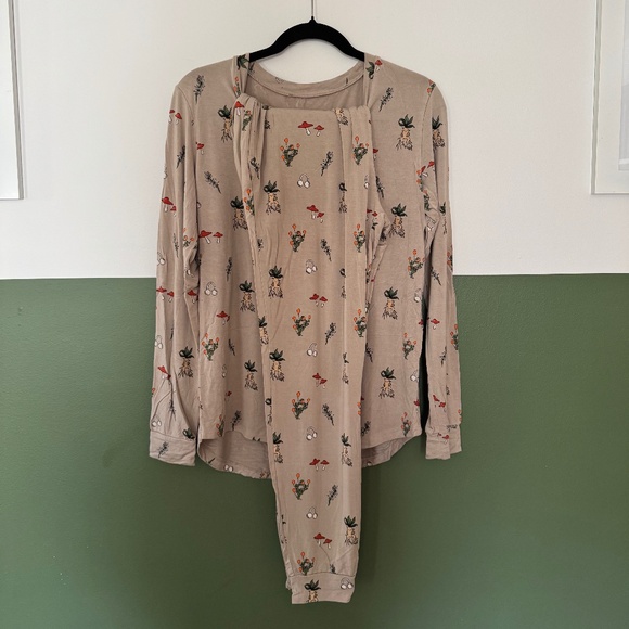 Kyte Baby x Harry Potter Women's Jogger Pajama Set in Herbology, size M - Picture 1 of 7